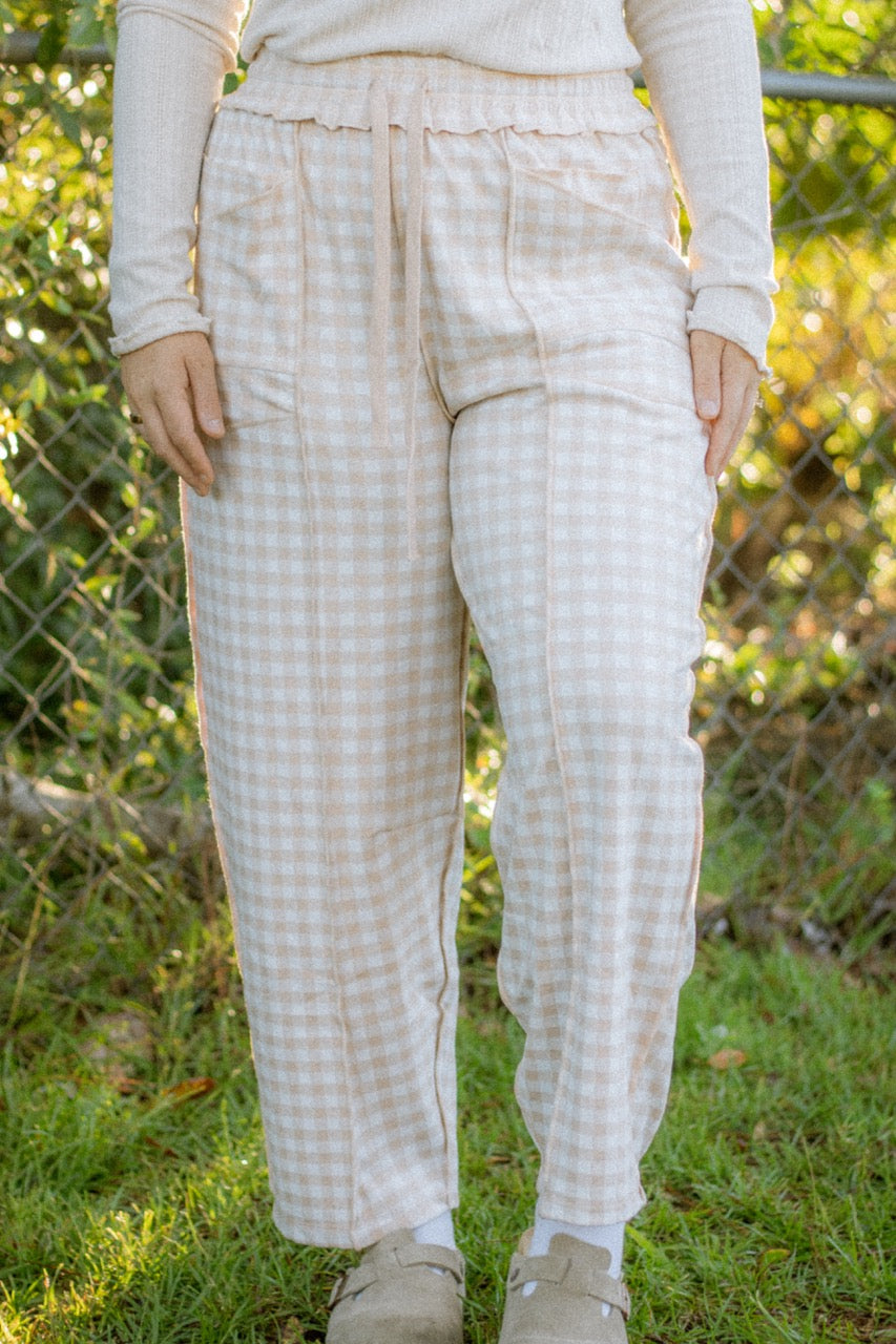 Harvest Festival Gingham Pants