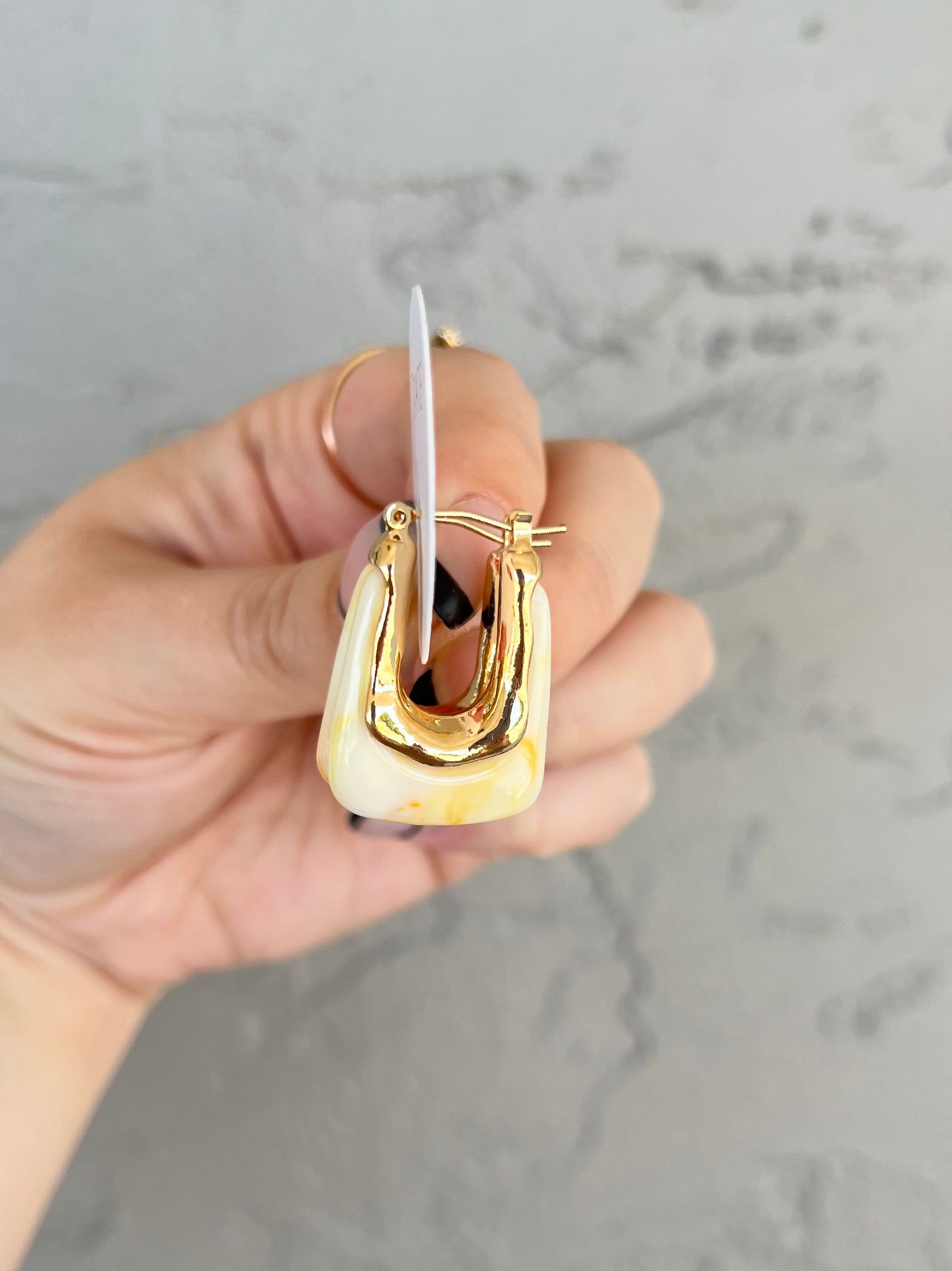 NADIA - CREAM | Earrings