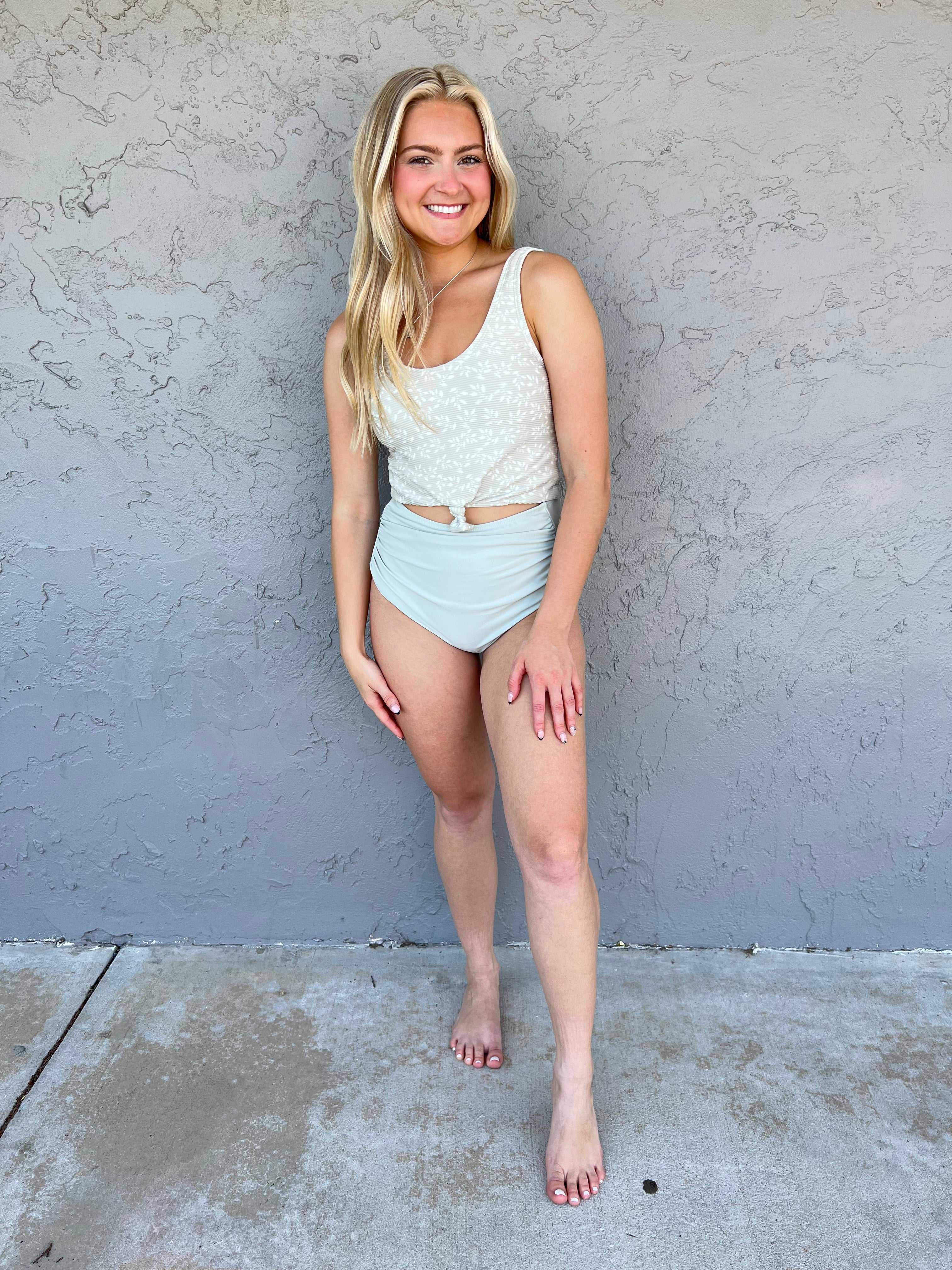 Drinks on Me Top | Sage