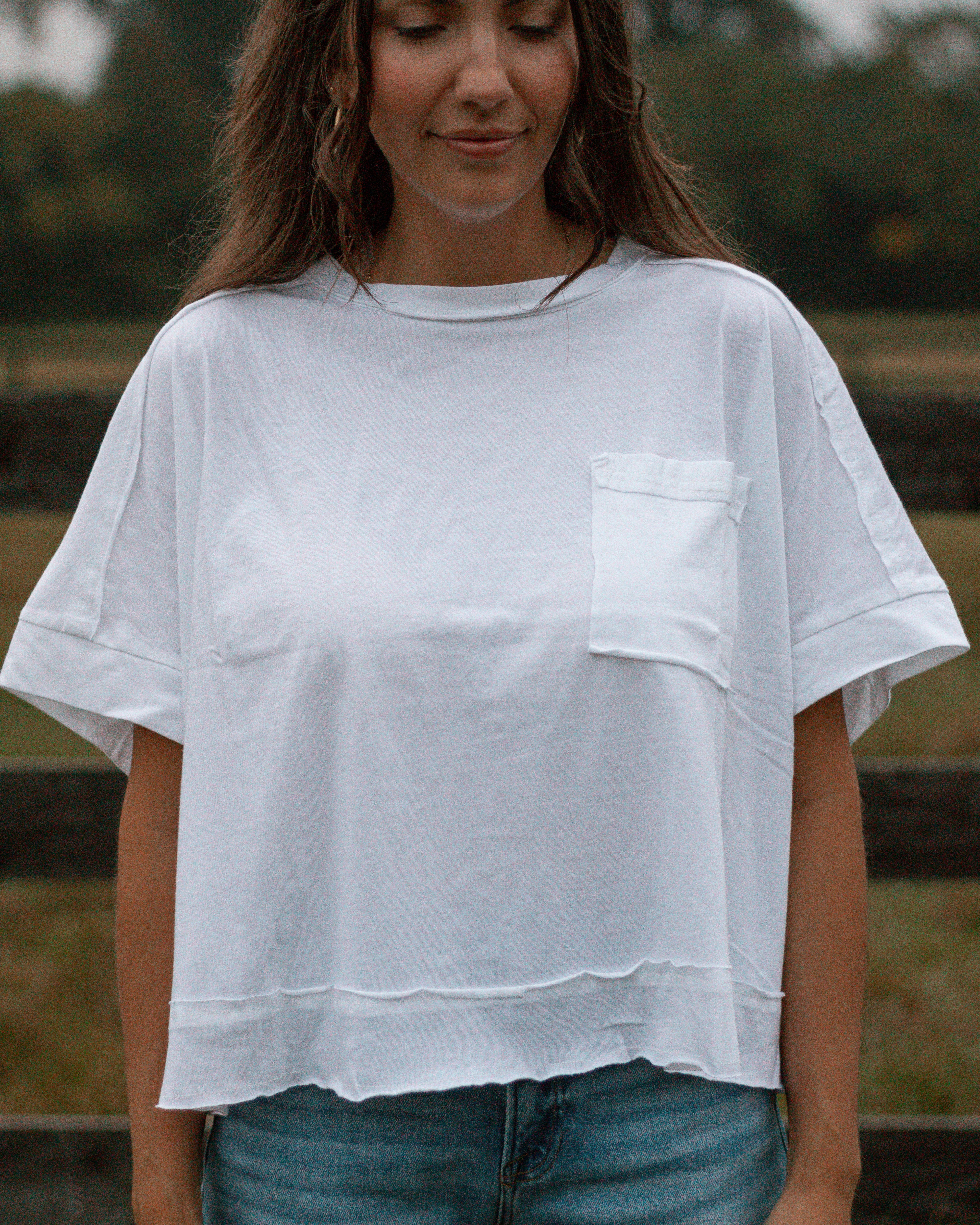 Market Day Top - White