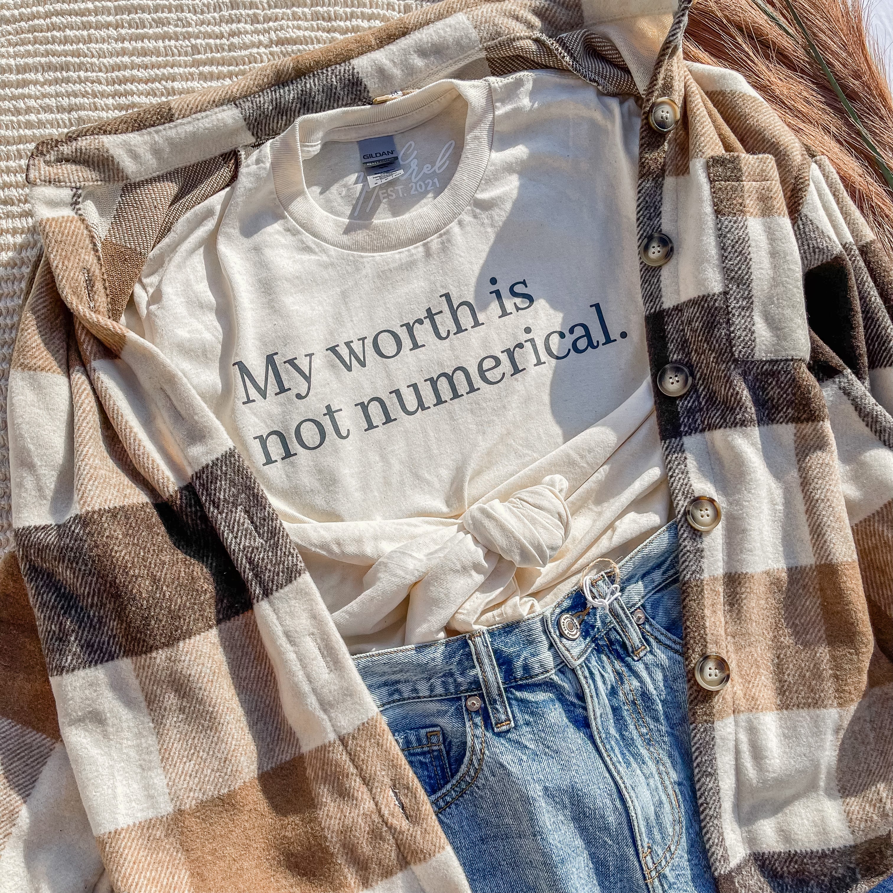 My Worth is Not Numerical | Graphic Tee